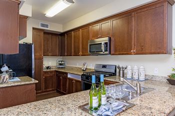 Natural Wood Cabinets and Pantry at Rosina Vista in Chula Vista, CA, 91913